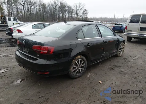 2017 Volkswagen Jetta 1.4T Se из США, поврежденный, VIN 3VWDB7AJ0HM389109